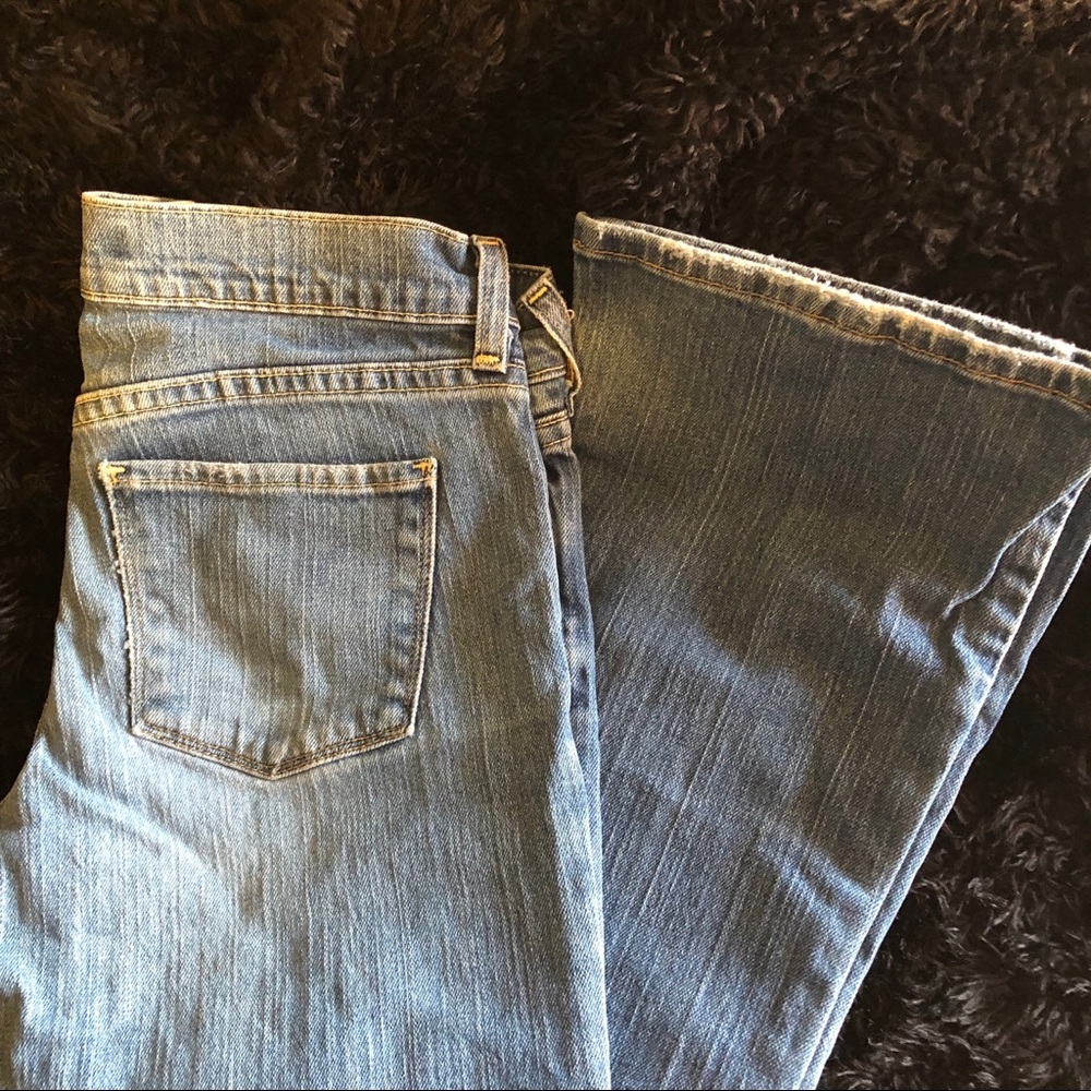 Old navy boot cut stretch jeans size 2 short